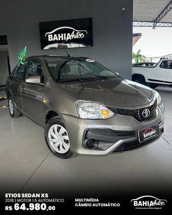 TOYOTA ETIOS 1.5 XS 16V FLEX 4P AUTOMÁTICO